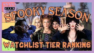 Spooky Season Watchlist Tier Ranking [upl. by Past]