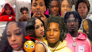 Nadia amp Jayc Broke up again⁉️😳Nadia Shades Jayc‼️Eisha Goes Off‼️Jacob Nunu amp Slime Drama‼️ [upl. by Dippold]