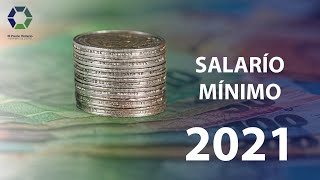 Salario Mínimo 2021  México [upl. by Erbas562]