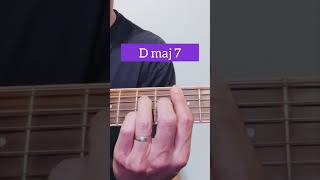 Know these D chords D Dmaj7 D7 D6  quick intermediate guitar 🎸 [upl. by Entsirhc]