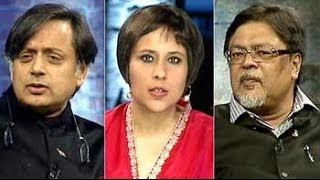 Alumni Shashi Tharoor Chandan Mitra face new voters at old college [upl. by Ellenohs58]