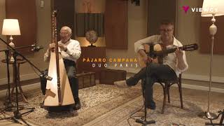 Tunuyapera  Duo Paris  Spanish Guitar amp Paraguayan Harp Duet  Folklore Argentino [upl. by Lattimer]