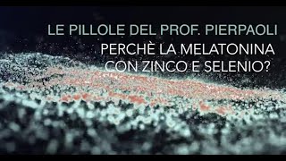 Perchè la melatonina con zinco e selenio [upl. by Juni]