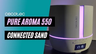 Cecotec PureAroma 550 Connected Sand  Diffusore di Aromi SMART Bluetooth [upl. by Colby]