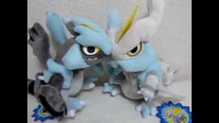 Pokemon Center Japan Black amp White Kyurem Pokedoll Plush Toy [upl. by England142]