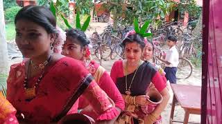 Kalo jale kuchla tole dublo sanatan dance  কালো জলে কুচলা তলে  Folkcreation [upl. by Desimone478]