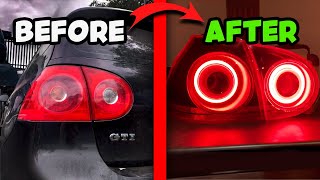 How To Make Skyline Mod Tail Lights DIY [upl. by Aniral]