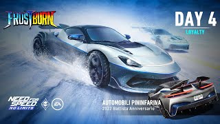 Need For Speed No Limits  Automobili Pininfarina Battista Anniversario Frostburn  Day 4  Loyalty [upl. by Nial566]