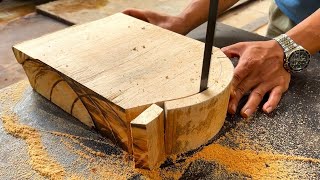 Amazing Curved Woodworking Ideas Hardwood Furniture  Creative Woodworking Skills Perfect [upl. by Audrit]