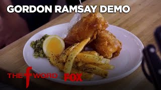 Gordon Ramsay Demonstrates How To Make Fish amp Chips Extended Version  Season 1 Ep 6  THE F WORD [upl. by Donna950]