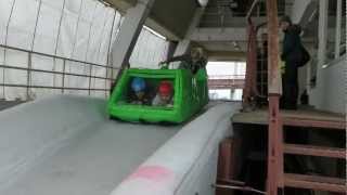 Sigulda Bobsleigh Track 24032012 [upl. by Ahsita422]