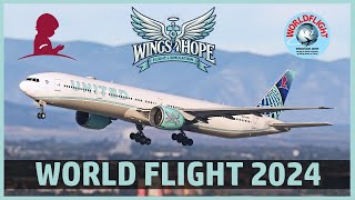 World Flight 2024 LIVE  PMDG 777300ER Dual Pilot OPS Nov 2nd to Nov 9th  Charity Event  St Jude [upl. by Mendez]