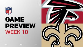 Atlanta Falcons vs New Orleans Saints  2024 Week 10 Game Preview [upl. by Laforge259]