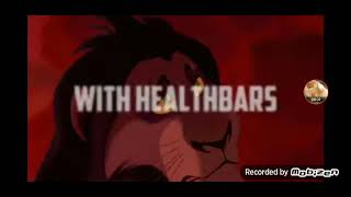 Simba vs scar with healthbars final fight HD the Lion king 1994 [upl. by Arait]