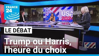 Émission spéciale élection américaine  Trump ou Harris lheure du choix • FRANCE 24 [upl. by Cheyne]