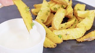 Con estas papas con queso al horno te olvidarás de las papas fritas [upl. by Arinay]