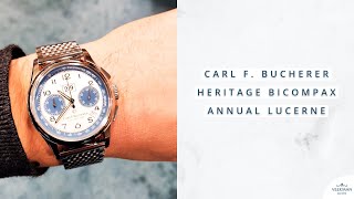 Bracelet Change with Carlf F Bucherer Heritage on Steel Bracelet [upl. by Redla]