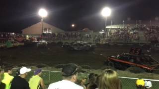 Zumbrota demo derby 2017 [upl. by Ahtibbat]