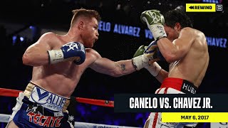 FULL FIGHT  Canelo vs Julio Cesar Chavez Jr DAZN REWIND [upl. by Terchie]