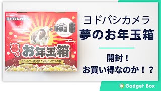 ヨドバシカメラの夢のお年玉箱2021ミラーレス一眼スタイリッシュモデルの夢を開封！ 果たしてお買い得なのか！？ [upl. by Teddy]