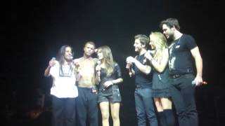 Julia Justina con los Teen  Que nos volvamos a ver  Gran Rex 2012 [upl. by Edra32]