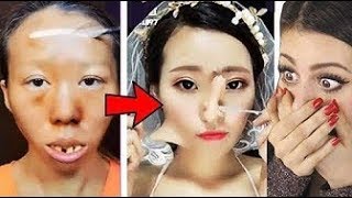 Viral Asian MAKEUP TRANSFORMATION Tutorial [upl. by Acire]