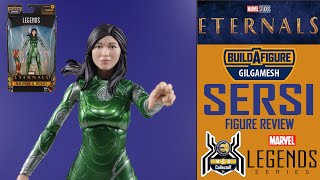 Marvel Legends Eternals SERSI Gemma Chan GILGAMESH BAF Wave MCU Movie Figure Review [upl. by Ramu]