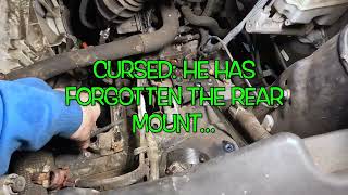 All 4 MOTOR MOUNTS install Toyota Corolla 200000 miles [upl. by Sam825]