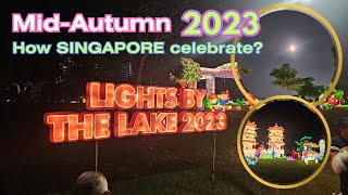 Singapore celebrates MidAutumn 2023 Lights by the Lake  Jurong Lake Gardens [upl. by Llig25]