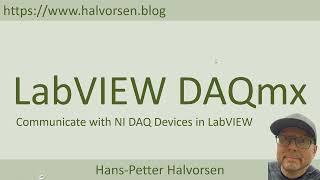 LabVIEW DAQmx  Communicate with NI DAQ Devices in LabVIEW [upl. by Yreme]