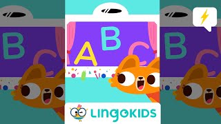 Can you sing our famous LINGOKIDS ABC CHANT  🎶 Practice with us [upl. by Garth190]