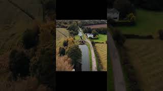 Drone Shots At Fradley Junction dji drone [upl. by Icyaj]