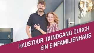 Haustour Rundgang durch ein Einfamilienhaus mit über 120 qm Wohnfläche [upl. by Robison]