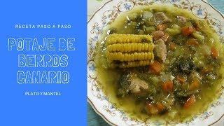 Como hacer Potaje de Berros receta canaria superfácil y explicada paso a paso [upl. by Anallise]