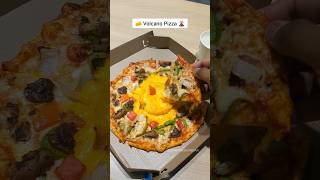 Cheese Volcano Pizza ❌ New Scam ✅ youtubeshorts foodie [upl. by Flodur]