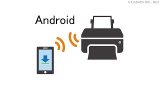 Android  Connexion de limprimante à un smartphone via WiFi [upl. by Madson]