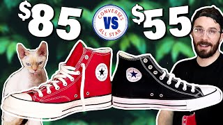 Converse All Star VS Chuck 70 CUT IN HALF [upl. by Meehyrb]