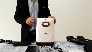 Video for LG102 Plus portable oxygen concentrator [upl. by Aissert]