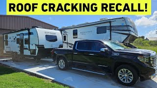 WHAT Cracking Roof Recall 2024 GMC Sierra and Chevy Silverado [upl. by Llehcram983]