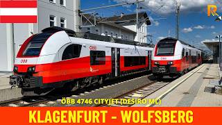 Cab Ride Klagenfurt  Wolfsberg New ÖBBKoralm Railway Austria train drivers view 4K [upl. by Cyndy]