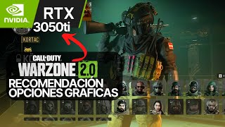 Warzone 20 con Nvidia RTX 3050 TI Configuración Gráfica [upl. by Socha]