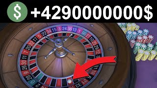 LA METHODE ULTIME POUR GAGNER À LA ROULETTE DU CASINO À TOUS LES COUPS SUR GTA ONLINE [upl. by Enelyak983]