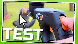 🔴RASENTRIMMER  KANTENSCHNEIDER TACKLIFE TEST DEUTSCH REVIEW [upl. by Kurman]