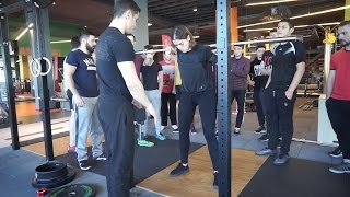 Ağırsağlam Powerlifting Semineri Squat Bench Press Deadlift FitnessMUST [upl. by Eiramaneet]