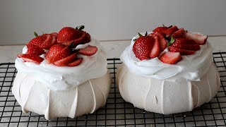 How to make meringue cake pavlovaseasy recipe [upl. by Acirdna]