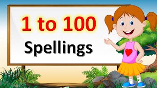 1 to 100 in English spelling1 to 100 spellings1 to 100 number1 to 100 spelling song1 ते 100 [upl. by Eniloj]