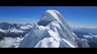 Chopicalpi 6355m 1º vivac en la cima documental [upl. by Gallenz]