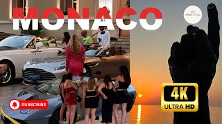 Monaco in 4K Luxury YachtsCasino  Epic Views amp Nightlife  Travel Vlog by Shutterbug in Norway [upl. by Rochester998]