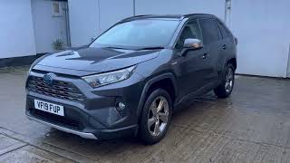 1919 Toyota Rav4 Design 25VVTi Hybrid CVT 2WD finished in Decuma Grey Metallic [upl. by Castera228]