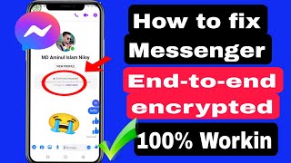 end to end encryption messenger turn off  how to remove end to end encryption in messenger [upl. by Floeter]